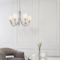 Endon PHANTOM-7CH Modern 7 Light Multi Arm Pendant Ceiling Light