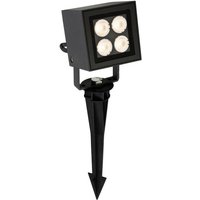 Firstlight 2336GP LED Outdoor In IP54 Ground Spike Spot Light with Graphite
