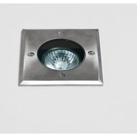 Astro 1312003 Gramos Square Outdoor Walkover Light In Brushed Stainless Steel Finish IP44