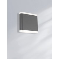 Firstlight 4137GP Pisa Square LED Outdoor Wall Light In Graphite Finish IP65