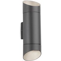 Firstlight 4139GP Newark Outdoor Up And Down Wall Light In Graphite Finish IP44