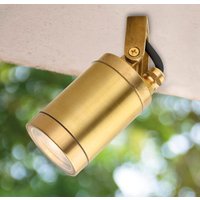 Firstlight 4151BR Nautic Outdoor Solid Brass Spotlight IP64