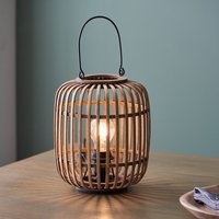 Endon 101773 Mathias Table Lamp In Natural Bamboo Finish