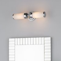Dar CEN0950 Century 2 Light Polished Chrome Wall Light