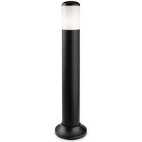 Firstlight 2814BK Luna Outdoor Post Lantern In Black Resin IP54