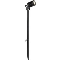 Firstlight 2832BK Long Pole Black LED Garden Spike Light IP65
