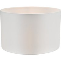 Dar Lighting Lyris Ivory Cotton Drum Shade 40cm