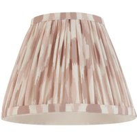 Endon 113223 Ikat Tapered Candle Clip Lamp Shade 16 cm With Neutral Print