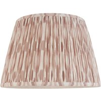 Endon 113227 Ikat Tapered Lamp Shade 35 cm With Neutral Print