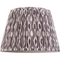 Endon 113087 Ikat Tapered Lamp Shade 40 cm In Pearl Grey