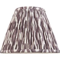 Endon 113084 Ikat Tapered Lamp Shade 25 cm In Pearl Grey