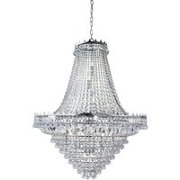 Searchlight 9112-102CC Versailles 19 Light Crystal Chandelier in Chrome