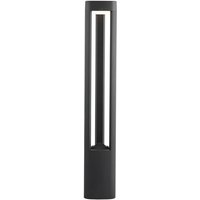 Searchlight 1005-500GY LED Outdoor Post Light With Clear Diffuser In Grey - Height: 500mm