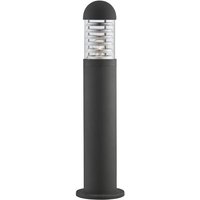 Searchlight 7900-600BK Outdoor Bollard Light With Polycarbonate Diffuser In Black - Height: 600mm