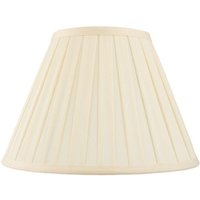 Endon CARLA-22 inch Cream Pleated Empire Lamp Shade