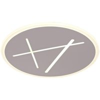 Mantra M6673 Kenzo LED Flush Ceiling Light In Sand White - Dia: 468mm