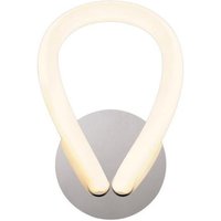 Mantra M6617 Knot LED II Wall Light In Polished Chrome And Opal White