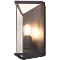 Mantra M6495 Meribel 1 Light Outdoor Wall Light In Graphite - H: 300mm