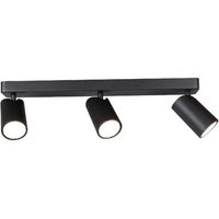 Mantra M6711 Sal 3 Light Linear Spotlight In Matt Black