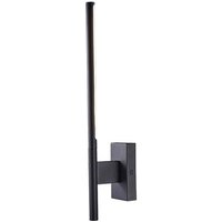 Mantra M6701 Torch 1 Light 6 Watt LED Wall Light In Sand Black