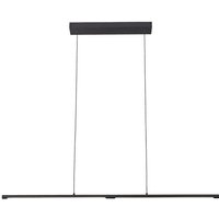 Mantra M6826 Torch 22 Watt LED Linear Ceiling Pendant In Sand Black