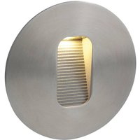 Firstlight 3419ST LED Wall And Step Circle Light In Stainless Steel