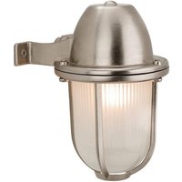 Firstlight 3435NC Nautical Nickel Finish Solid Brass Outdoor Wall Light