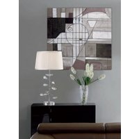 Diyas IL31210 Willow Single Table Lamp in Polished Chrome Finish