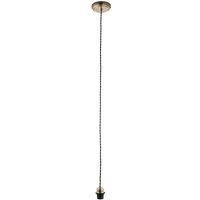 Endon 61809 Cable Set in Antique Brass Effect Finish