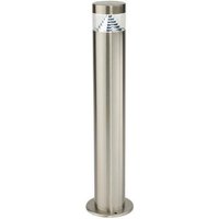 Saxby 13929 Pyramid LED Exterior Brushed Steel Lamp Post