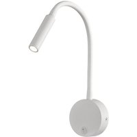 Mantra M6046 Boavista LED Tubular Wall Light In Matt White