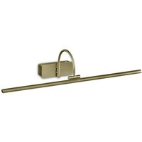Mantra M6383 Paracuru LED Large Picture Light In Antique Brass - Length: 600mm