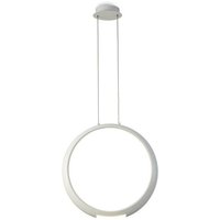 Mantra M6170 Ring LED Ceiling Pendant Light in Matt White