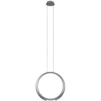 Mantra M6172 Ring LED Ceiling Pendant Light in Silver
