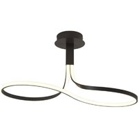Mantra M5360 Nur Brown Oxide LED Ceiling Light - Length: 855mm