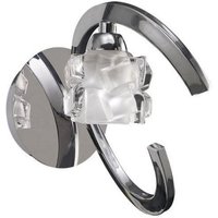 Mantra M1845/S Ice 1 Light Switched Wall Light In Chrome