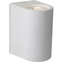 Firstlight 4901 Plaster Two Light Uplighter In White - Height: 120mm
