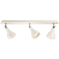 Firstlight 3465CR Country Three Light Ceiling Bar Spotlight In Cream