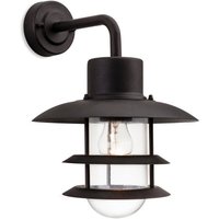 Firstlight 4908BK Austin One Light Outside Wall Lantern Light In Black