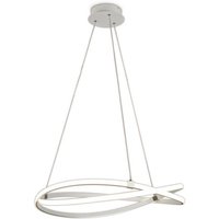 M5991 Infinity Dimmable LED Large Ceiling Pendant Light In White