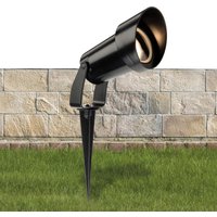 Firstlight 3847BK Rowan Resin Outdoor Wall And Spike Spot In Black IP65