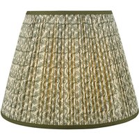 Dar Lighting Esther Green Cotton Empire Shade 40cm