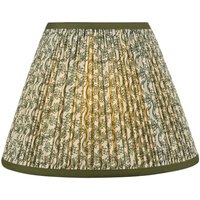 Dar Lighting Esther Green Cotton Empire Shade 30cm