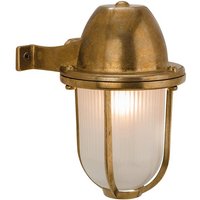 Firstlight 3435BR Nautical Solid Brass Outdoor Wall Light