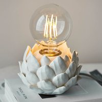 Endon 99147 Artichoke Table Lamp In Oatmeal Crackle Glaze