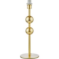 Dar Lighting Tilda Table Lamp Base In Satin Gold Finish