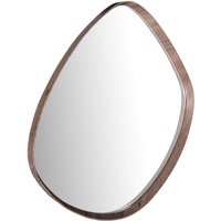 Dar Wisebuys Zuna Mirror In Brown Pine Veneer