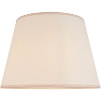 Endon 113178 Ivy Tapered Lamp Shade 40 cm In Vintage White Cotton Mix