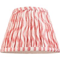 Endon 113057 Ripple Tapered Lamp Shade 20 cm In Coral Pink