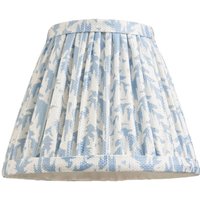 Endon 112914 Leaf Tapered Lamp Shade 16 cm In Shell Bay Blue